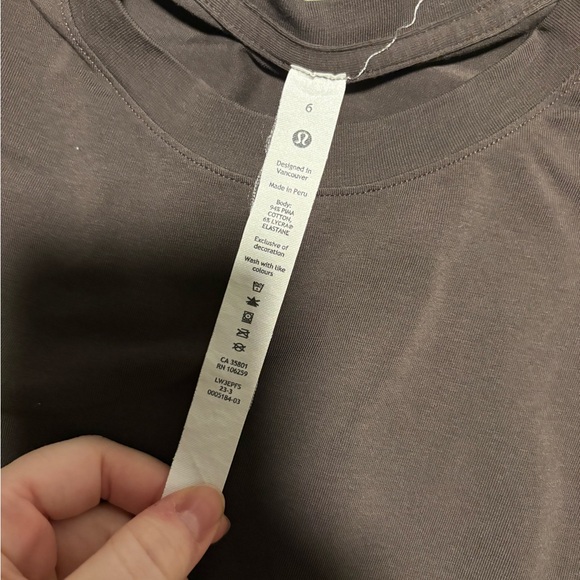 lululemon athletica Tops - Lululemon Tee- 6
